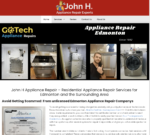 John H Appliance Repair Edmonton
