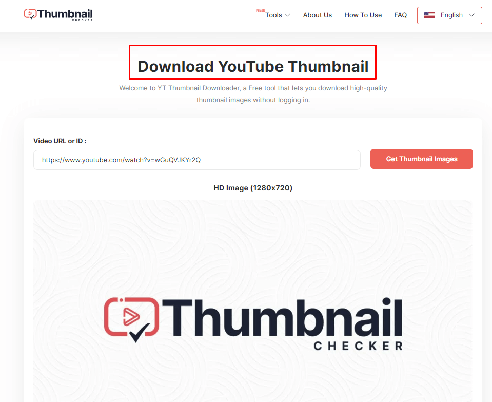 YTthumbnail Downloader